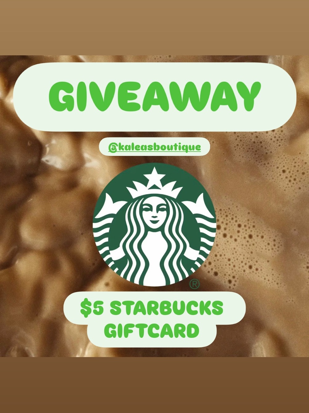 Starbucks $5 Gift Card Giveaway OR Surprise
